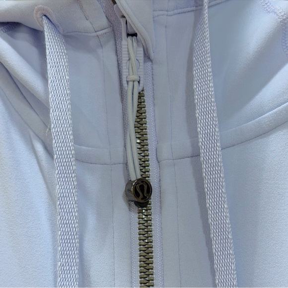 Lululemon Nulu Define Hooded Jacket Cropped Dusty Lilac Size 16 - Picture 3 of 11